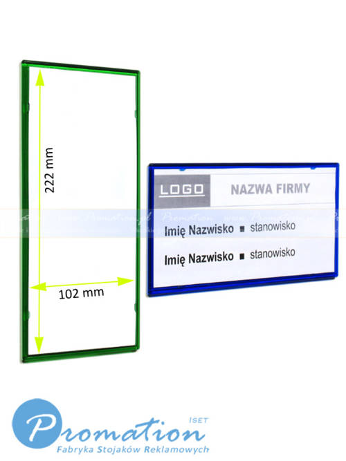 Tabliczka Informacyjna 10x22cm — zdjęcie produktu
