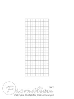 Krata sklepowa na ścianę 110 × 45 cm