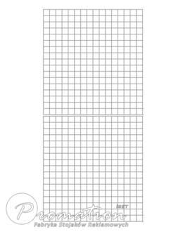 Krata sklepowa na ścianę 170 × 80 cm