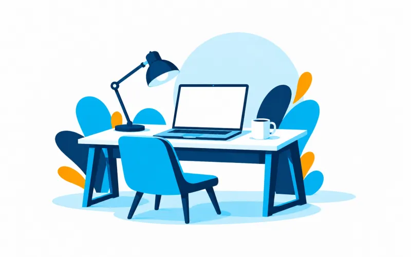 Biura i coworking – ilustracja poradnika